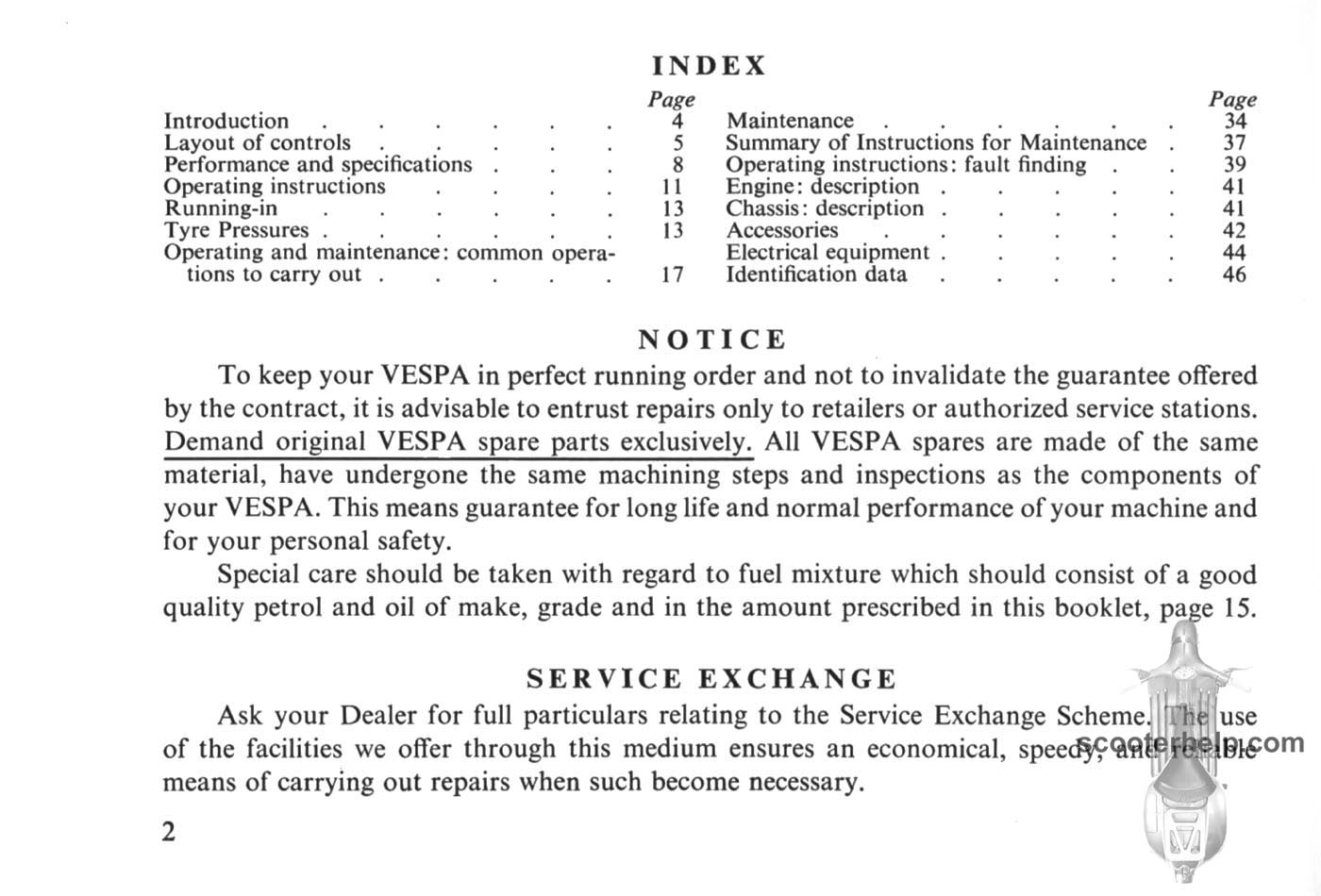Vespa 150 Sprint Owner's Manual